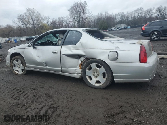 2007 Chevrolet Monte Carlo LT with VIN 2G1WK15K479177356, listed as a Copart auction lot 52896935 with 200,304 mi miles and Salvage title. Bid and sale history available at DreamBid. Image 2.