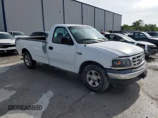 2002 Ford F-150 XL with VIN 1FTRF17212KC77489, listed as a Copart auction lot 58442425 with Not provided miles and Non repairable. Bid and sale history available at DreamBid. Image 4.