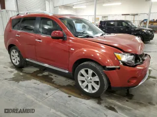 2009 Mitsubishi Outlander SE with VIN JA4LT31W09Z003895, listed as a Copart auction lot 81802584 with 115,964 mi miles and Salvage Title. Bid and sale history available at carsss.com. Image 4.
