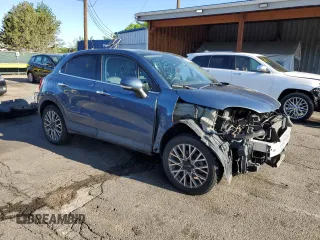 2017 FIAT 500X Lounge with VIN ZFBCFYDB0HP601372, listed as a Copart auction lot 56593345 with 44,962 mi miles and Salvage title. Bid and sale history available at DreamBid. Image 4.
