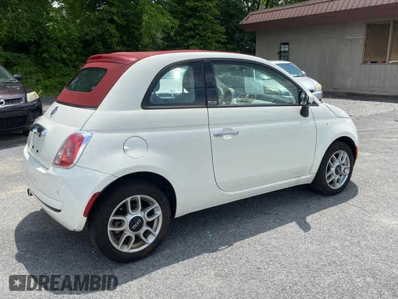 2013 FIAT 500 Pop z VIN 3C3CFFDR2DT754389, wystawiony jako Copart lot #65988685 z przebiegiem 114 127 mil mil oraz Czysty tytuł • Clean title. Historia ofert i sprzedaży dostępna na DreamBid. Obrazek 4.