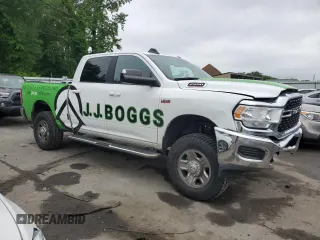 2022 Ram 2500 Big Horn with VIN 3C6UR5DJ0NG182445, listed as a Copart auction lot 59940205 with 91,080 mi miles and Salvage title. Bid and sale history available at DreamBid. Image 4.