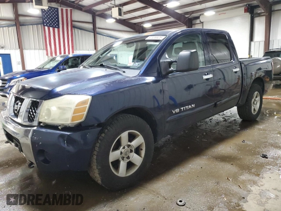 2007 Nissan Titan XE z VIN 1N6BA07A87N220937, wystawiony jako Copart lot #60336605 z przebiegiem 219 286 mil mil oraz Czysty tytuł • Clean title. Historia ofert i sprzedaży dostępna na DreamBid. Obrazek 1.