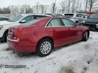 2012 Cadillac CTS with VIN 1G6DM5E3XC0145916, listed as a Copart auction lot 47287295 with 146,221 mi miles and Salvage Title. Bid and sale history available at DreamBid. Image 3.
