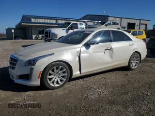 2014 Cadillac CTS Sedan RWD with VIN 1G6AP5SXXE0162218, listed as a Copart auction lot 46192085 with 119,249 mi miles and Salvage Title. Bid and sale history available at carsss.com. Image 1.