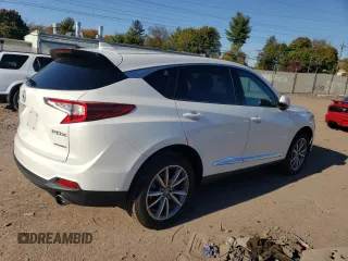 2020 Acura RDX w/Technology Pkg with VIN 5J8TC2H53LL038083, listed as a Copart auction lot 72711323 with 55,685 mi miles. Bid and sale history available at carsss.com. Image 3.