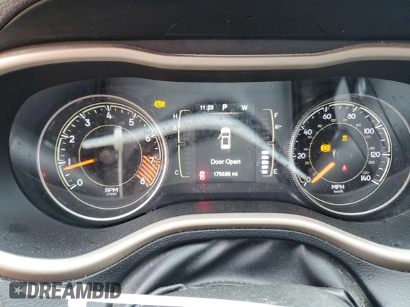 2015 Jeep Cherokee North with VIN 1C4PJMCS0FW514176, listed as a Copart auction lot 53361595 with 175,680 mi miles and Salvage Title. Bid and sale history available at carsss.com. Image 9.