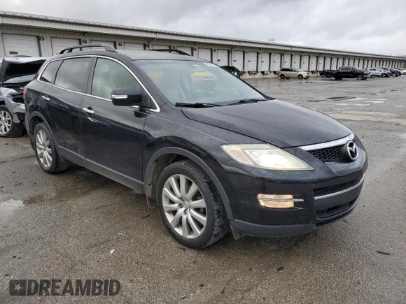 2008 Mazda CX-9 Sport with VIN JM3TB28A180160178, listed as a Copart auction lot 86592254 with 221,420 mi miles and Salvage Title. Bid and sale history available at DreamBid. Image 4.