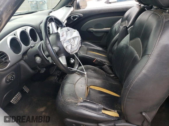 2005 Chrysler PT Cruiser GT with VIN 3C3AY75S25T526421, listed as a Copart auction lot 66907234 with 116,008 mi miles and Salvage Title. Bid and sale history available at carsss.com. Image 7.