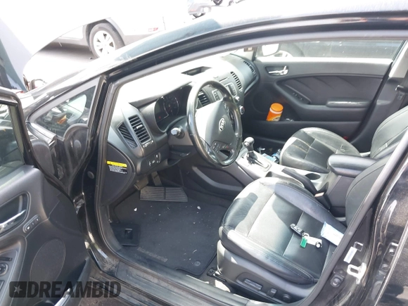 2015 Kia Forte EX with VIN KNAFZ4A81F5336163, listed as a IAAI auction lot 42024955 with 1 mi miles. Bid and sale history available at carsss.com. Image 14.