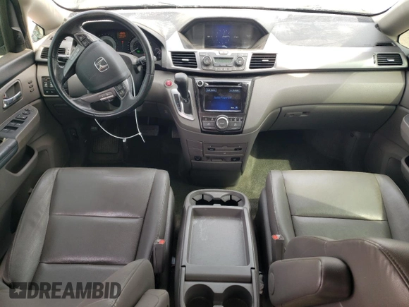 2014 Honda Odyssey Touring with VIN 5FNRL5H96EB088401, listed as a Copart auction lot 51332365 with 167,710 mi miles and Salvage Title. Bid and sale history available at carsss.com. Image 8.