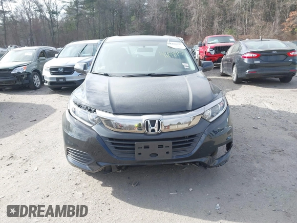 2021 Honda HR-V LX with VIN 3CZRU6H32MM732561, listed as a IAAI auction lot 41198953 with 21,905 mi miles. Bid and sale history available at carsss.com. Image 12.