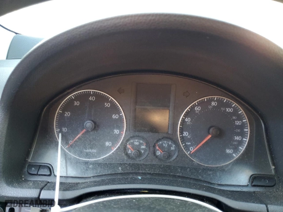 2008 Volkswagen Rabbit S with VIN WVWDA71K98W093987, listed as a Copart auction lot 82461314 with 0 mi miles and Salvage Title. Bid and sale history available at carsss.com. Image 9.