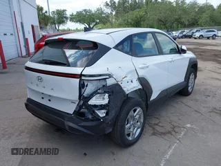 2025 Hyundai Kona SE with VIN KM8HACAB7SU222737, listed as a IAAI auction lot 42113828 with 1 mi miles. Bid and sale history available at carsss.com. Image 6.