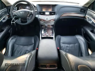 2017 Infiniti Q70 3.7 with VIN JN1BY1PR8HM210249, listed as a Copart auction lot 81218354 with 161,419 mi miles and Salvage title. Bid and sale history available at DreamBid. Image 8.