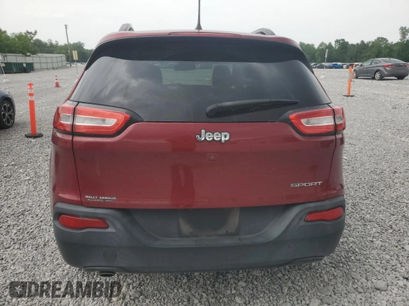 2016 Jeep Cherokee Sport с VIN 1C4PJLAB5GW190723, выставлен на аукционе Copart как лот 59732875 с пробегом 110 680 миль миль и Списание • Salvage title. История ставок и продаж доступна на DreamBid. Изображение 6.
