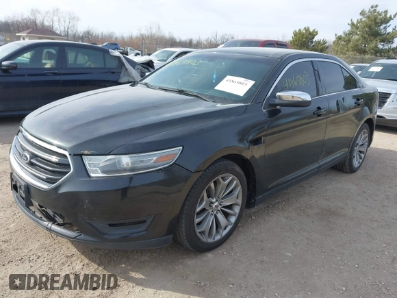 2013 Ford Taurus Limited with VIN 1FAHP2F80DG114817, listed as a IAAI auction lot 41865803 with 207,132 mi miles. Bid and sale history available at carsss.com. Image 2.