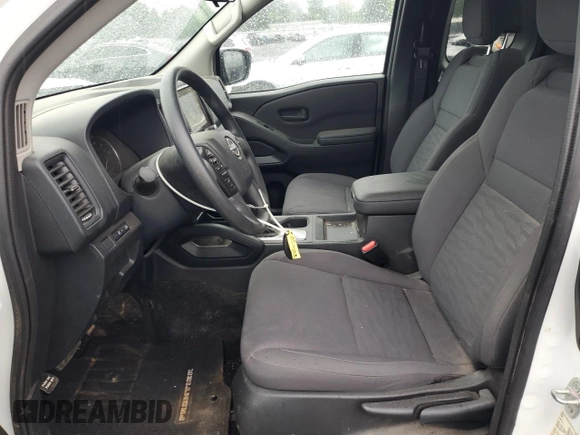 2023 Nissan Frontier S with VIN 1N6ED1CM4PN645324, listed as a Copart auction lot 53846804 with 21,818 mi miles and Salvage title. Bid and sale history available at DreamBid. Image 7.
