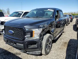 2019 Ford F-150 XL with VIN 1FTEW1EP0KFA59467, listed as a Copart auction lot 55550395 with 90,752 mi miles and Clean title. Bid and sale history available at DreamBid. Image 1.