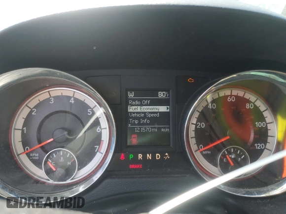 2015 Dodge Grand Caravan SXT with VIN 2C4RDGCG2FR648841, listed as a Copart auction lot 51134455 with 121,570 mi miles and Salvage Title. Bid and sale history available at DreamBid. Image 9.