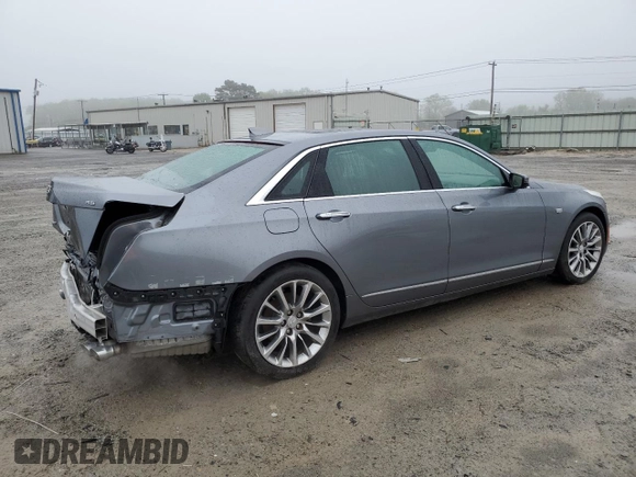 2018 Cadillac CT6 Luxury AWD z VIN 1G6KD5RS5JU147569, wystawiony jako Copart lot #51834015 z przebiegiem 83 137 mil mil oraz Szkody całkowita. Historia ofert i sprzedaży dostępna na DreamBid. Obrazek 3.