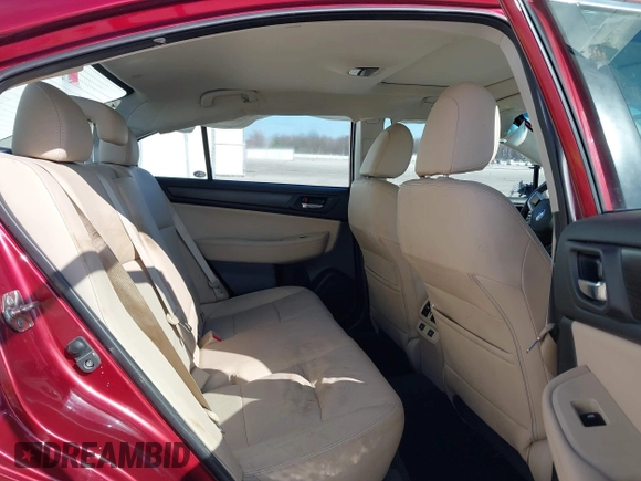 2017 Subaru Legacy Limited with VIN 4S3BNEN64H3036255, listed as a IAAI auction lot 41791344 with 205,106 mi miles. Bid and sale history available at carsss.com. Image 8.