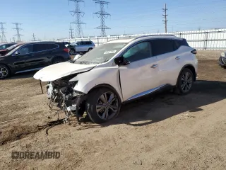 2023 Nissan Murano Platinum with VIN 5N1AZ2DS2PC119805, listed as a Copart auction lot 48507995 with 0 mi miles and Salvage Title. Bid and sale history available at carsss.com. Image 1.
