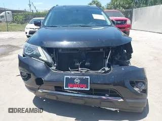 2018 Nissan Pathfinder S with VIN 5N1DR2MN5JC607189, listed as a IAAI auction lot 42146643 with 115,704 mi miles and . Bid and sale history available at DreamBid. Image 6.