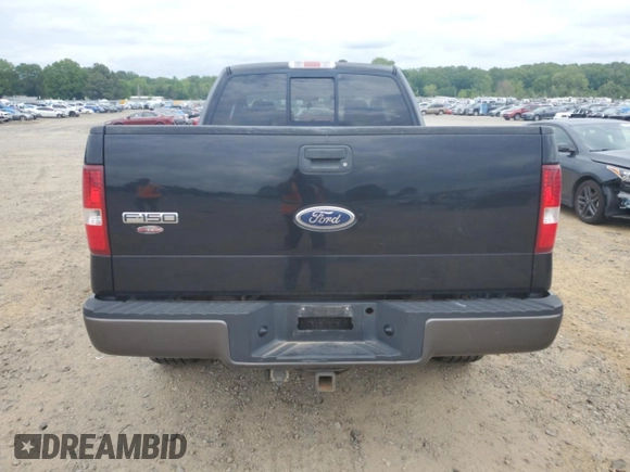2005 Ford F-150 XLT with VIN 1FTPX14525NA91613, listed as a Copart auction lot 53569795 with 190,729 mi miles and Clean Title. Bid and sale history available at carsss.com. Image 6.