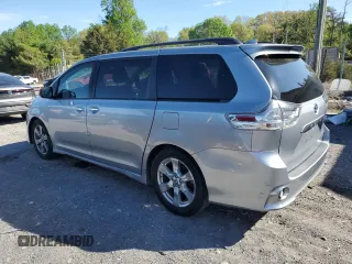 2018 Toyota Sienna SE с VIN 5TDXZ3DC1JS951963, выставлен на аукционе Copart как лот 54760995 с пробегом 184 542 миль миль и Чистый • Clean title. История ставок и продаж доступна на DreamBid. Изображение 2.