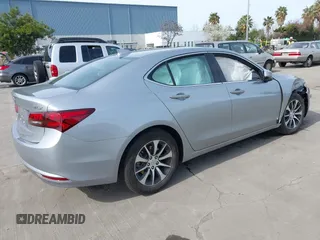 2017 Acura TLX w/Technology Pkg with VIN 19UUB1F55HA003584, listed as a IAAI auction lot 41812536 with 23,192 mi miles. Bid and sale history available at carsss.com. Image 4.