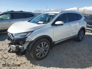 2021 Honda CR-V Touring with VIN 2HKRW2H93MH617888, listed as a Copart auction lot 47241725 with 28,941 mi miles and Salvage Title. Bid and sale history available at carsss.com. Image 1.