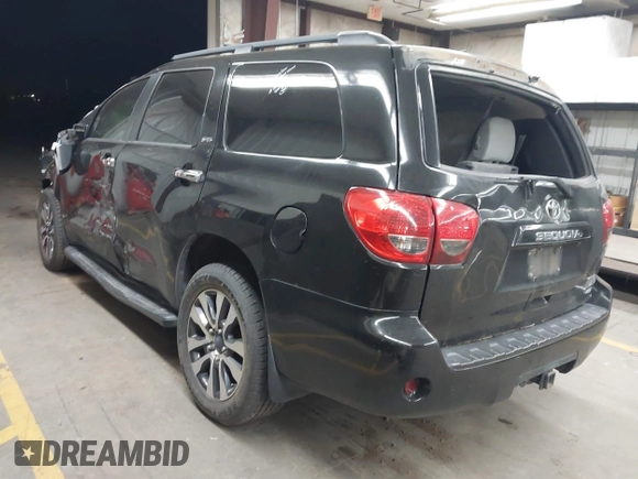 2016 Toyota Sequoia SR5 with VIN 5TDBW5G13GS130820, listed as a IAAI auction lot 41856320 with 1 mi miles. Bid and sale history available at carsss.com. Image 3.