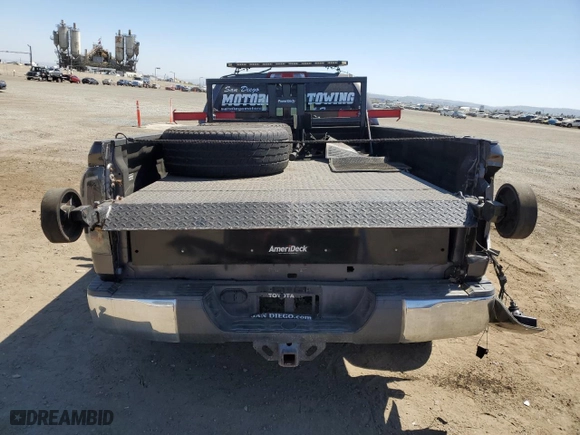 2014 Toyota Tundra 4WD Truck SR with VIN 5TFCY5F17EX016164, listed as a Copart auction lot 69178594 with 379,751 mi miles and Salvage Title. Bid and sale history available at carsss.com. Image 6.