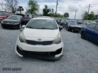 2016 Kia Rio LX with VIN KNADM4A35G6639792, listed as a Copart auction lot 52217745 with 100,810 mi miles and Salvage Title. Bid and sale history available at carsss.com. Image 11.