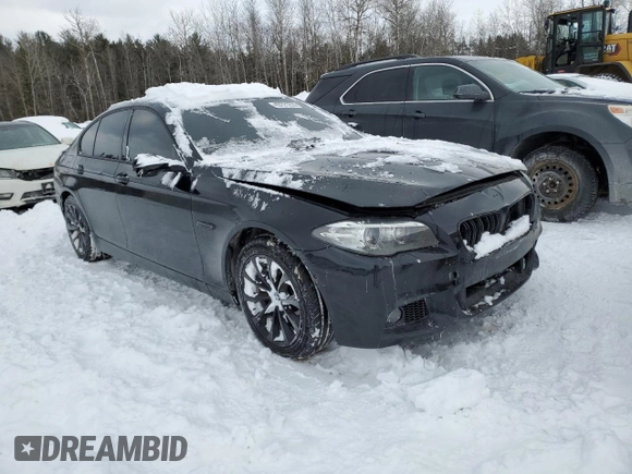 2014 BMW 5 Series 528i xDrive with VIN WBA5A7C58ED616092, listed as a Copart auction lot 43721255 with 145,367 mi miles and Clean title. Bid and sale history available at DreamBid. Image 4.