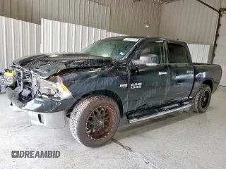 2017 Ram 1500 Lone Star with VIN 1C6RR6LT1HS570182, listed as a Copart auction lot 59939525 with 107,802 mi miles and Clean title. Bid and sale history available at DreamBid. Image 1.