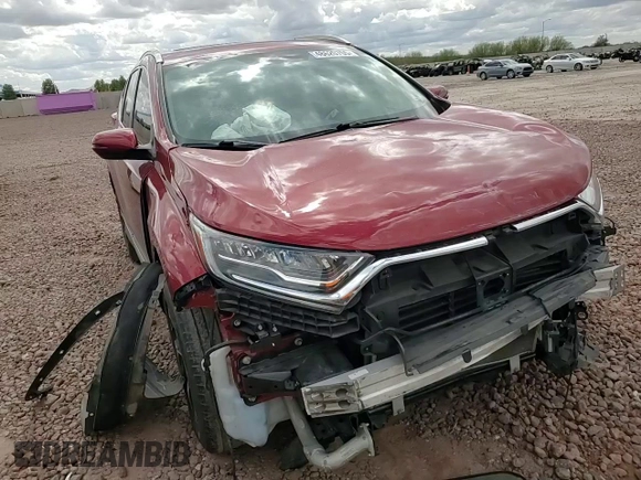 2018 Honda CR-V Touring with VIN 2HKRW2H9XJH670518, listed as a Copart auction lot 48620765 with 61,016 mi miles and Salvage Title. Bid and sale history available at carsss.com. Image 11.