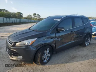 2016 Ford Escape Titanium with VIN 1FMCU9J91GUA47829, listed as a Copart auction lot 54051275 with 86,046 mi miles and Salvage Title. Bid and sale history available at DreamBid. Image 1.