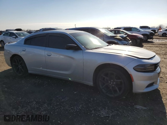 2019 Dodge Charger SXT with VIN 2C3CDXBG9KH633510, listed as a Copart auction lot 45506945 with 92,264 mi miles and Salvage Title. Bid and sale history available at DreamBid. Image 4.