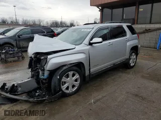 2017 GMC Terrain SLE with VIN 2GKFLNE38H6159986, listed as a Copart auction lot 46730275 with 95,918 mi miles and Salvage Title. Bid and sale history available at carsss.com. Image 1.