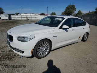 2011 BMW 5 Series GT 535i with VIN WBASN2C56BC201817, listed as a Copart auction lot 87544985 with 71,354 mi miles and Salvage Title. Bid and sale history available at carsss.com. Image 1.