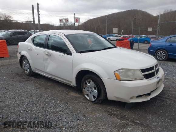 2010 Dodge Avenger SXT with VIN 1B3CC4FB5AN214640, listed as a IAAI auction lot 41731545 with 177,003 mi miles. Bid and sale history available at carsss.com. Image 1.