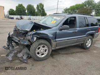 2002 Jeep Grand Cherokee Laredo с VIN 1J4GW48S32C101362, выставлен на аукционе Copart как лот 59764295 с пробегом Не указан миль и Списание • Salvage title. История ставок и продаж доступна на DreamBid. Изображение 1.