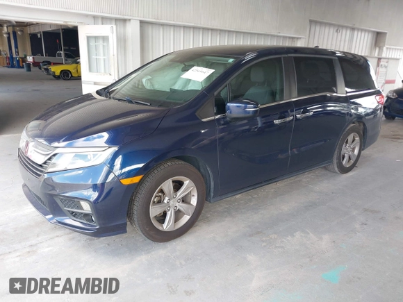 2018 Honda Odyssey EX with VIN 5FNRL6H56JB070610, listed as a IAAI auction lot 42569647 with 78,554 mi miles and . Bid and sale history available at DreamBid. Image 17.