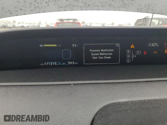 2016 Toyota Prius Four z VIN JTDKARFU6G3027846, wystawiony jako Copart lot #55611235 z przebiegiem 171 315 mil mil oraz Szkoda całkowita • Salvage title. Historia ofert i sprzedaży dostępna na DreamBid. Obrazek 9.