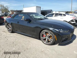 2023 BMW 4 Series 430i xDrive with VIN WBA43AT05PCM18361, listed as a Copart auction lot 74734464 with Not Provided miles and Non Repairable. Bid and sale history available at DreamBid. Image 4.