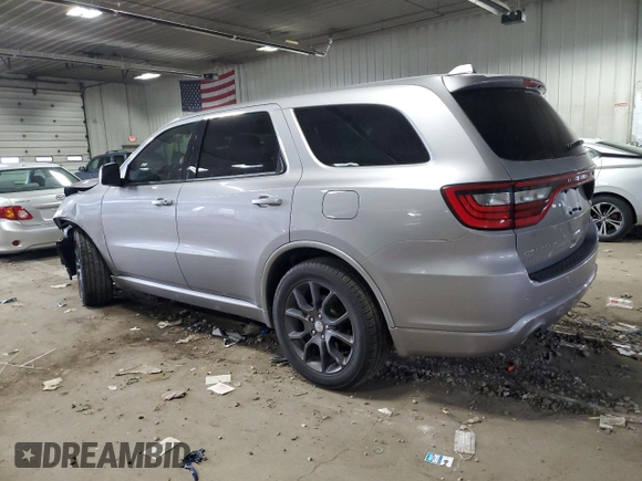 2017 Dodge Durango R/T with VIN 1C4SDJCT2HC935345, listed as a Copart auction lot 52104505 with 148,013 mi miles and Non Repairable. Bid and sale history available at DreamBid. Image 2.