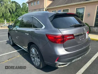 2018 Acura MDX Technology with VIN 5J8YD4H53JL020565, listed as a Copart auction lot 64906135 with 205,899 mi miles and Clean title. Bid and sale history available at DreamBid. Image 2.