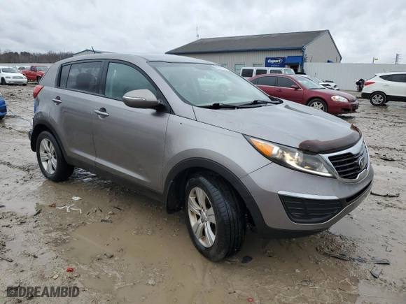 2013 Kia Sportage LX with VIN KNDPB3A27D7531882, listed as a Copart auction lot 85319114 with 134,219 mi miles and Non Repairable. Bid and sale history available at carsss.com. Image 4.